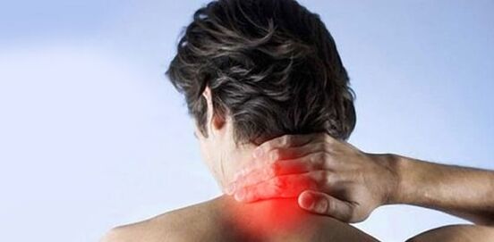 ból szyi z powodu osteochondrozy