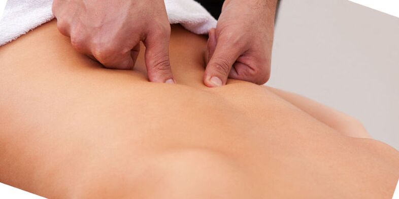 masaż na ból pleców